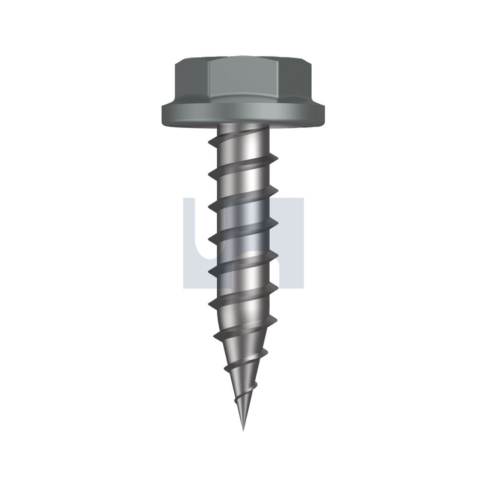 Needle Pt Sds Flg Hex Windspray (Smokey) -Cl4 As3566 #10-12 20 - Pk 1000_40096208_TWNN4FH1012020