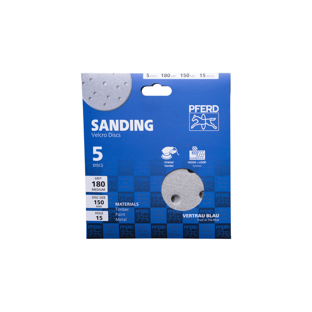 POS uni. alu. oxide hook and loop-backed abrasive disc KSS ECO AC 150 A180_40108427_45017920