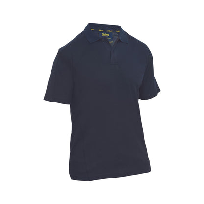 Polo S/S Cotton/Poly 160gsm Navy 2XL Bisley_40114323_BK1202_BPCT2XL