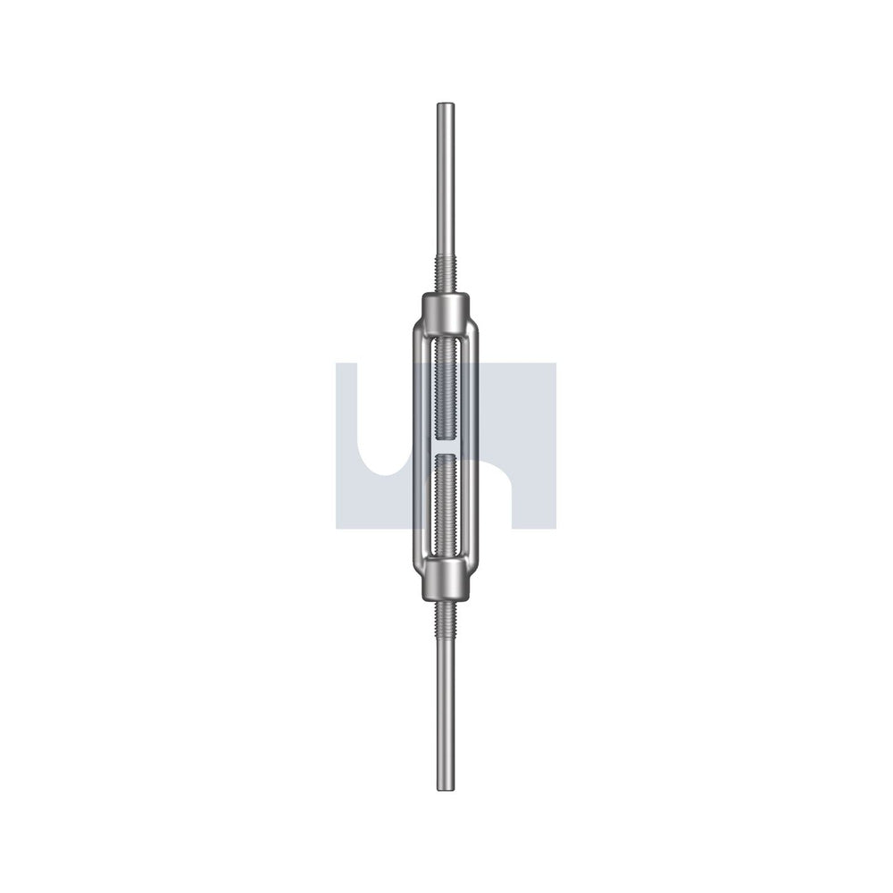 Turnbuckle Plain Stub End HDG Hec/Mild Steel M10 150 - Pk 25_40099047_HTBMSGSEM10