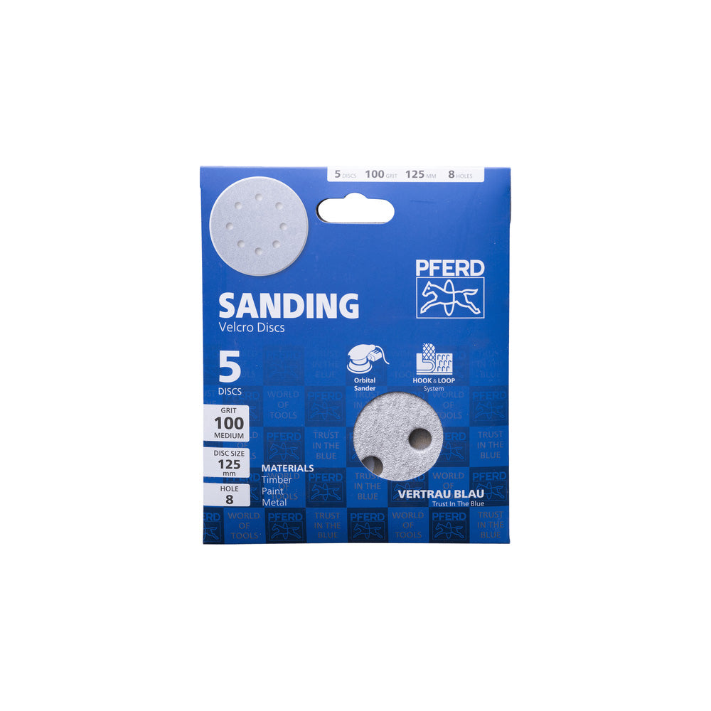 POS uni. alu. oxide hook and loop-backed abrasive disc KSS ECO AC 125 A100_40108401_45017891
