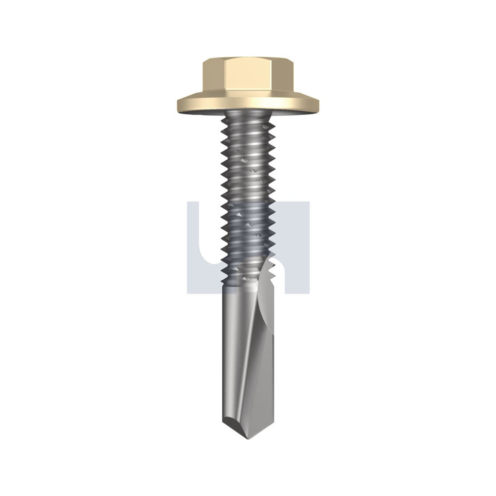 S500 Sds Flg Hex Hd Classic Cream (Smooth) -Cl4 As3566 #12-24 32 - Pk 1000_40098246_TCC54FH1224032