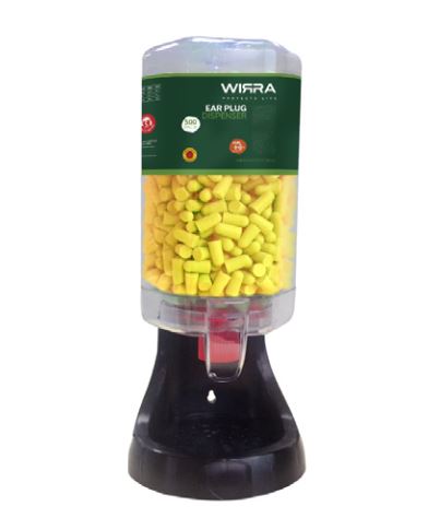 Dispenser Earplug Plastic 500 Pairs Class 5  Wirra (Dispenser only) 55050093 EPU-500DISPENSER