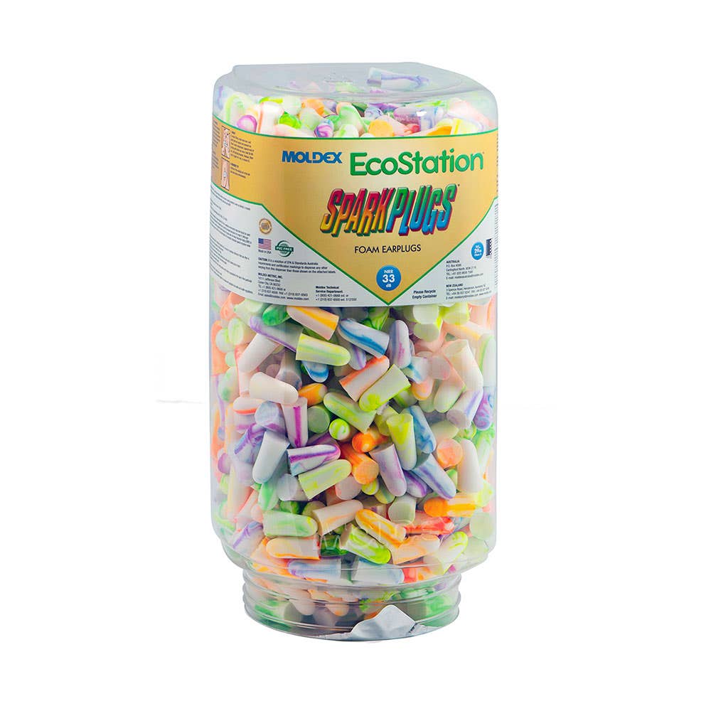 Sparkplugs&reg; EcoStation Uncorded Earplug Dispenser Refill Class 5 29dB 500 Pk (minimum carton of 4) 447628 6704