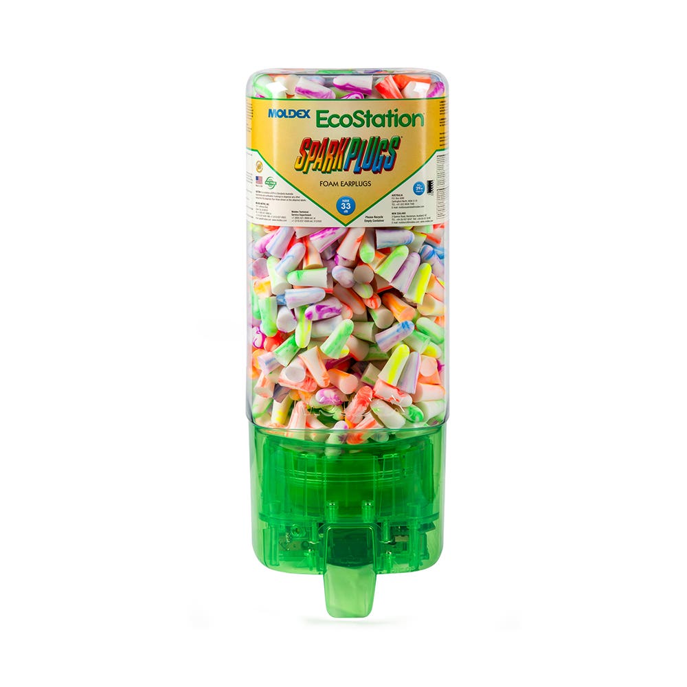 Earplugs Touch Free Dispenser Ecostation Sparkplugs Starter Pack 504923 6833