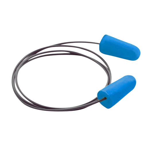 Corded Disposable Earplugs 26dB Class 5 Blue 100 Pk_55050075_EPC-100-B