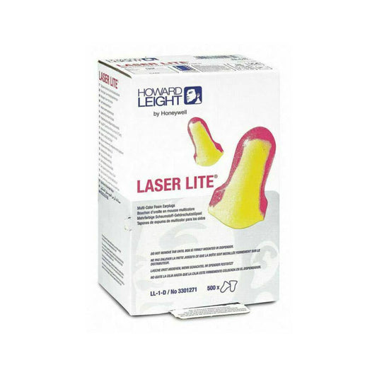 Laser Lite&reg; Uncorded Disposable Earplugs Bulk Refill Class 4 500 Pairs 88850552 LL-1-D
