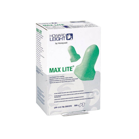 Max Lite&reg; Uncorded Disposable Earplugs Bulk Refill Class 4 500 Pairs 98889810 LPF-1-D