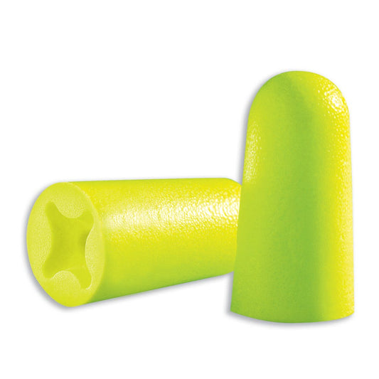X-Fit Hi-Vis Uncorded Disposable Earplugs Class 5 Lime 200 Pairs 90098043 XF-UC