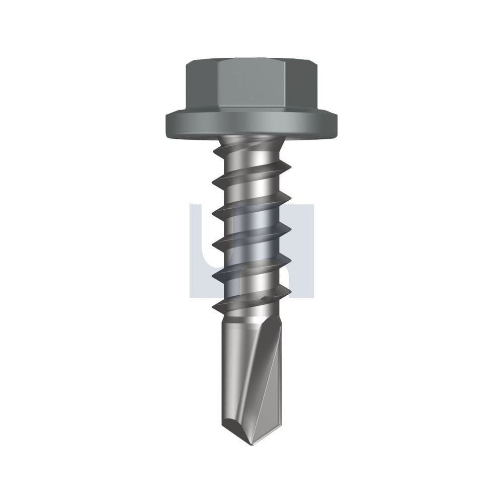 Metal Sds Flg Hex Hd Windspray (Smokey) -Cl4 As3566 #14-10 25 - Pk 1000_40096183_TWNM4FH1410025