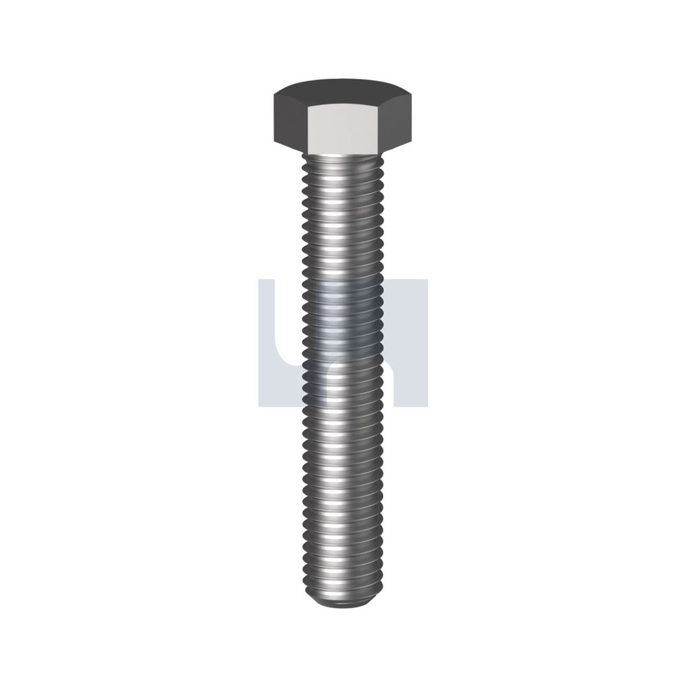 Hex Set Screw ZP (Rohs Compliant) As1110.2/Cl 10.9 M12 25 - Pk 100_40092158_BS10ZCM120025