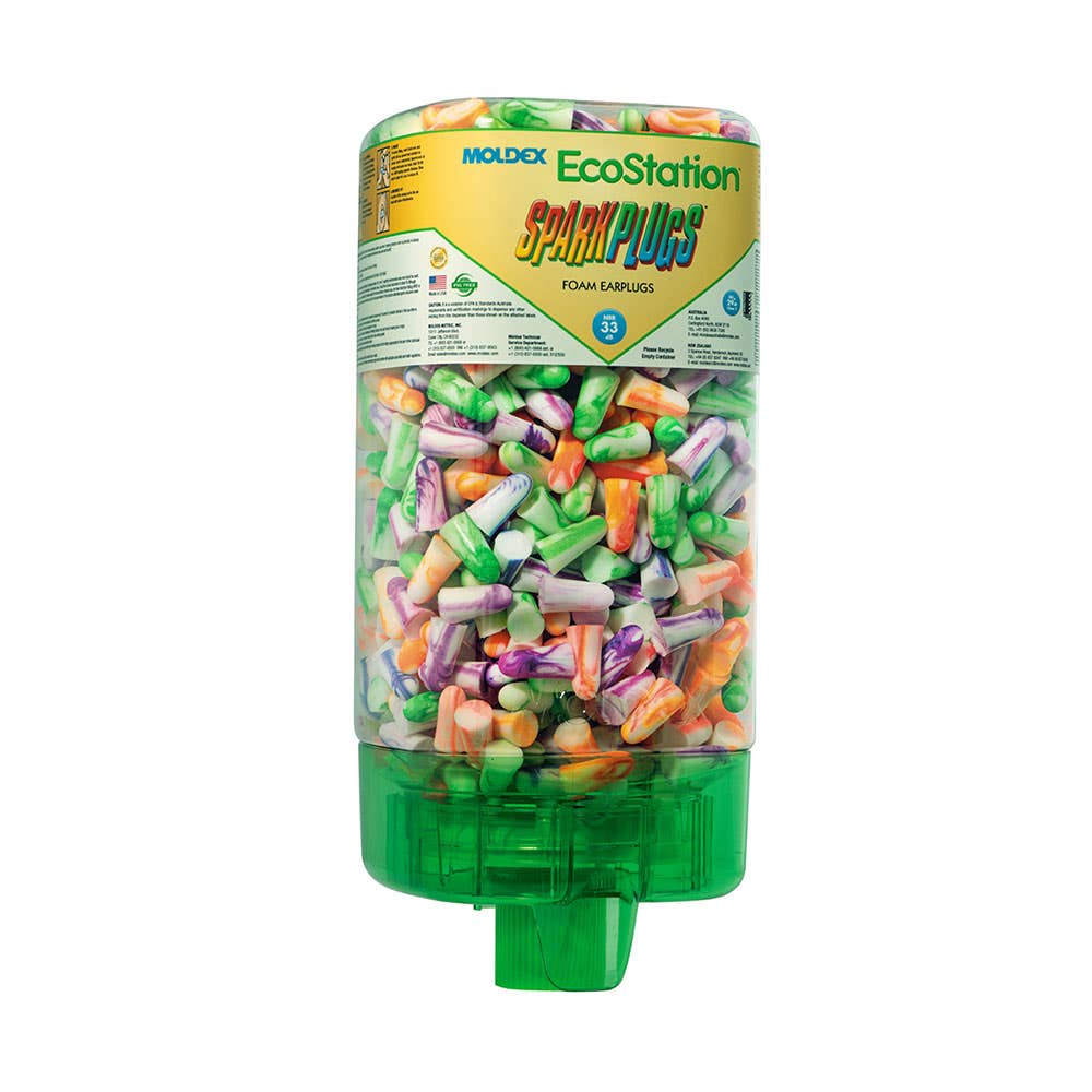 Sparkplugs&reg; EcoStation Uncorded Earplug Dispenser Class 5 29dB 500 Pk 447627 6703