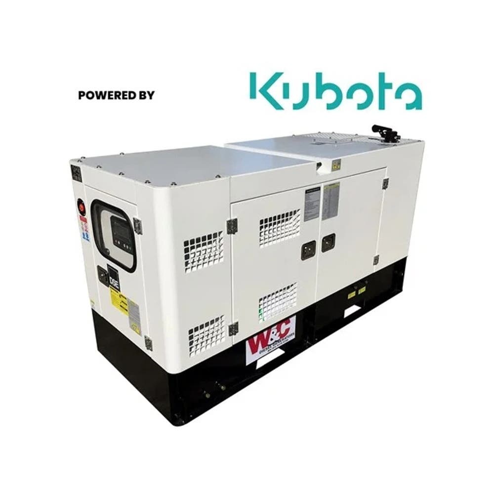 Generator 25kVA 1PH Diesel Kubota White ED25KYE_40064888_ED25KYE