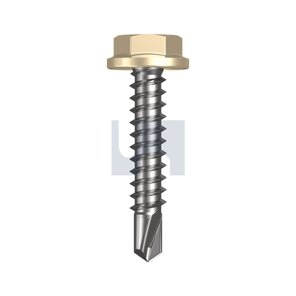 Metal Sds Flg Hex Hd Classic Cream (Smooth) -Cl4 As3566 #10-16 25 - Pk 1000_40094342_TCCM4FH1016025