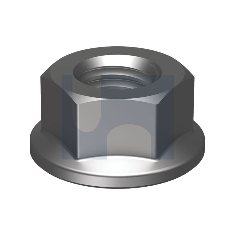 Hex Flange Nut [No Serrations] Plain Iso4161/Class 10 M24 - Pk 100_40093350_NF10PPM24