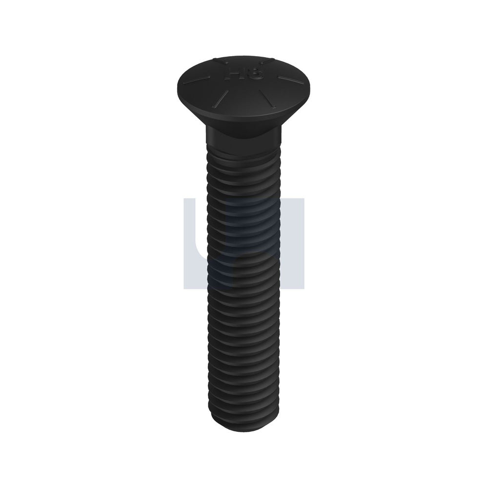 Unc Plow Bolt Sq Neck Plain Hec/Grade 8 3/8'' Unc 2 - Pk 100_40090044_CBPG8PC0370200