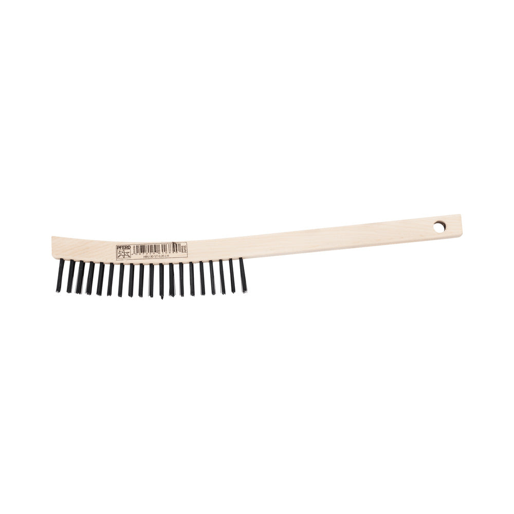 Scratch brush with long handle HBU 3 rows steel wire 0.35 mm suitable_40108187_43672011