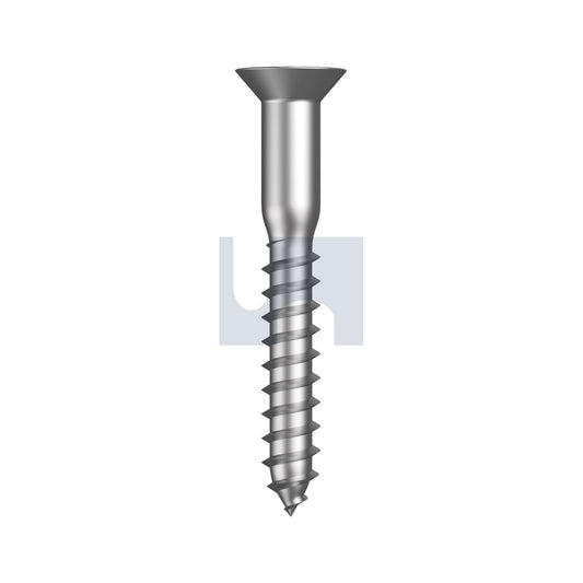 CSK Wood Screw 304 SS Jis B1112 Ph Drive #10 1-1/2'' - Pk 100_40101181_T04DSCP1012150