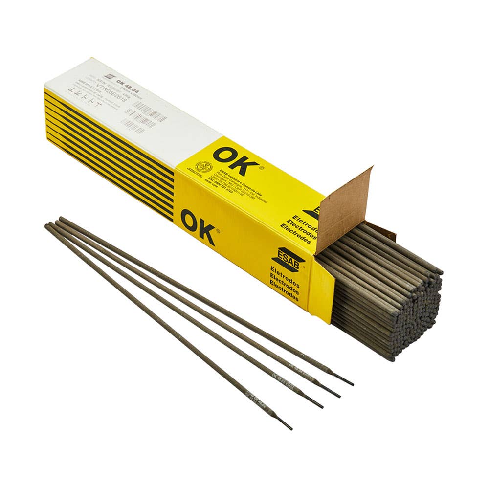 OK 48.04 E7018 Hydrogen Controlled Welding Electrodes 2.5mm 40041774 48042530K0