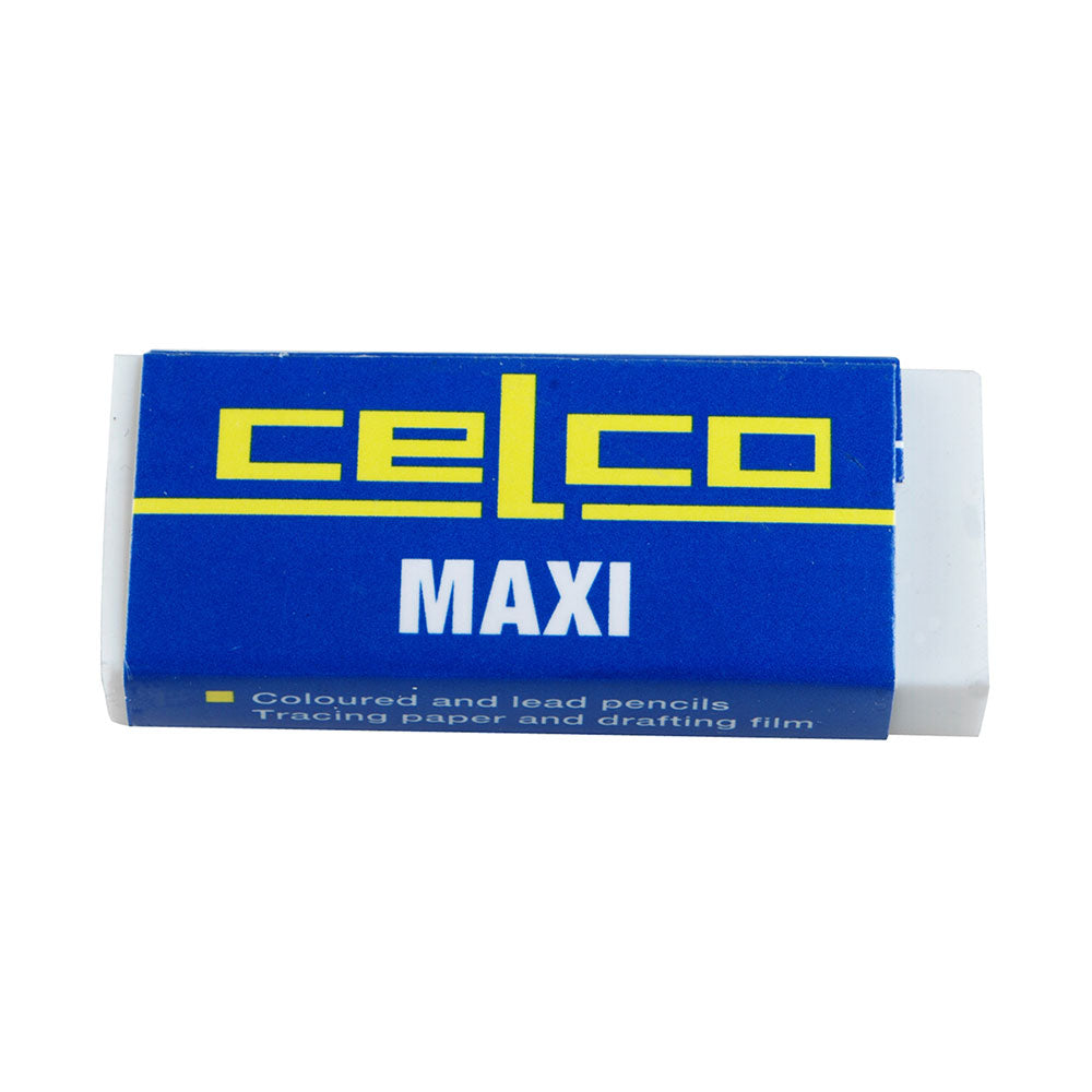 Celco Erasers Maxi Size 56 X 22 X 11mm Box 100_1056290_0343960