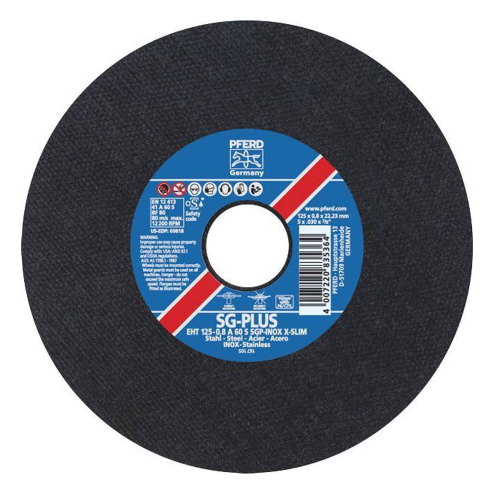 Disc Cut Off Inox Stainless Steel 125 x 0.8 x 22mm 153660 61341094