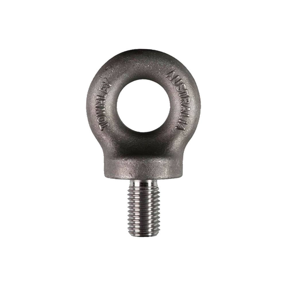 Eyebolt Metric Fine Black Lifting 0.25t 10mm Townley 33600020 EBMF10