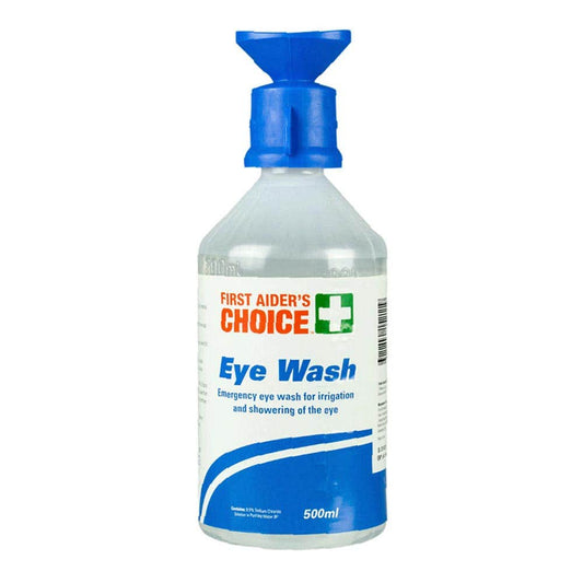 Saline Eye Wash Solution with Eye Cap 500ml 90060087 101863