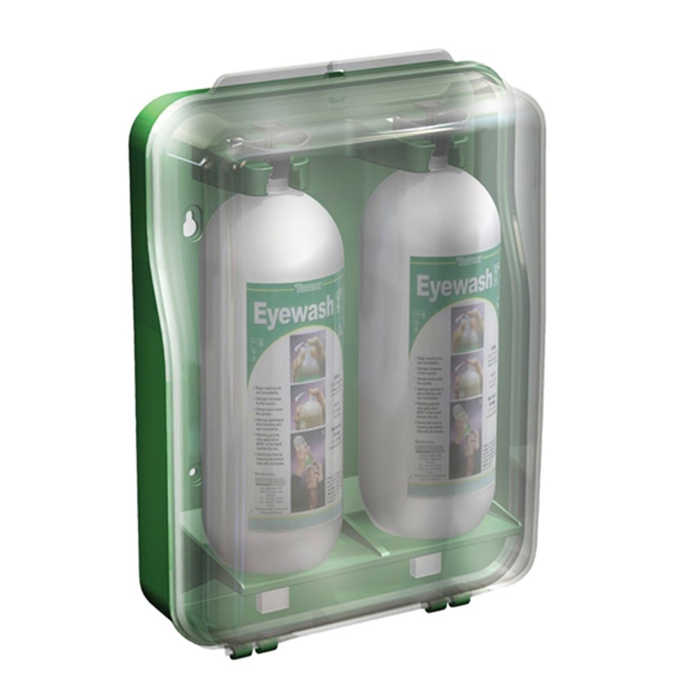 Tobin Eyewash Wall Cabinet with 2 Bottles 168959 TOB130