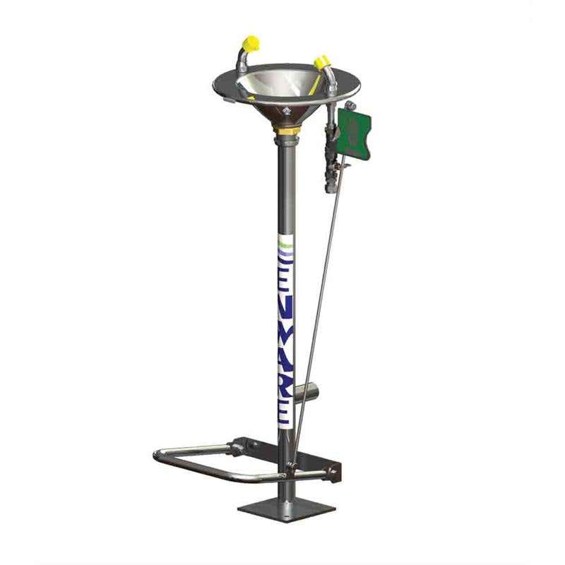 Free Standing Eye Wash Bowl Hand & Foot Operated 90160261 EEE210