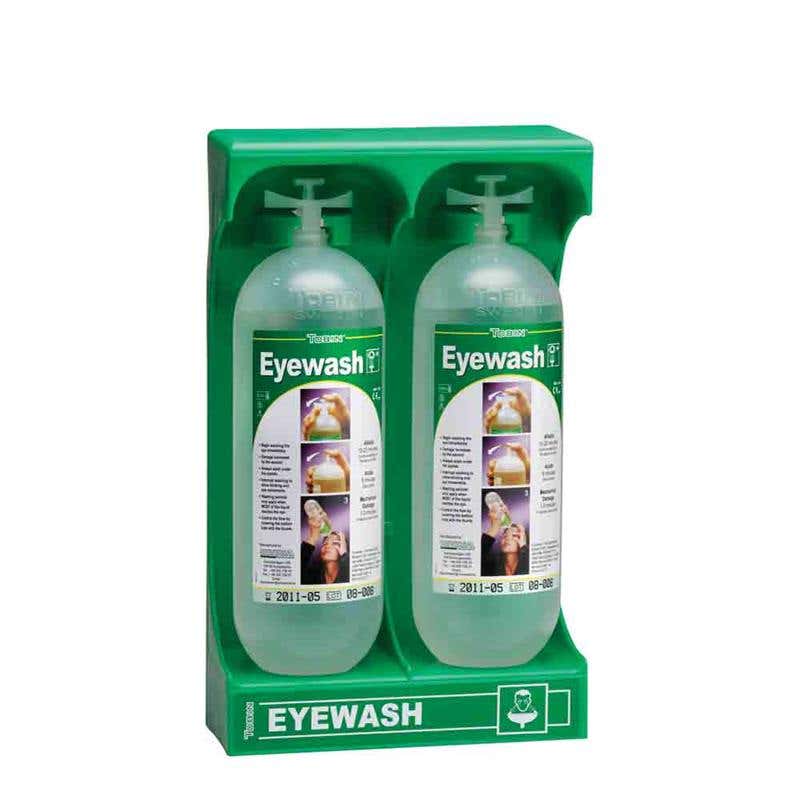 Tobin Transport Eye Wash Wall Stand 1L 2 Pk 90080753 TOB127