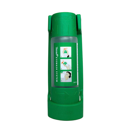 Tobin Transport Eyewash Bottle & Stand 500ml 310036 TOB500ST