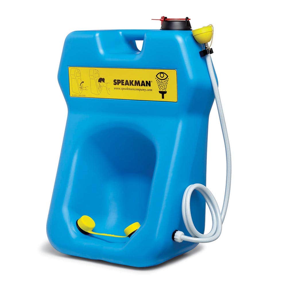 Portable Gravity Eye Wash Station Blue 76L 263614 SE4300