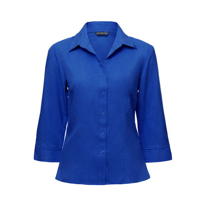 Blouse Ladies Ezylin 3/4 Slv ROAYL - 18 529258 2145-ROYAL-18