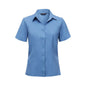 Shirt Womens S/S Polyester Ezylin 2146 Blue 10 40005907 2146-BLU-10