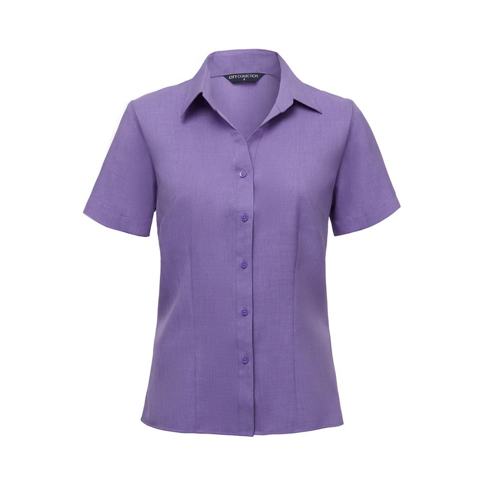 Shirt Womens S/S Polyester Ezylin 2146 Lilac 10 40005919 2146-LIL-10