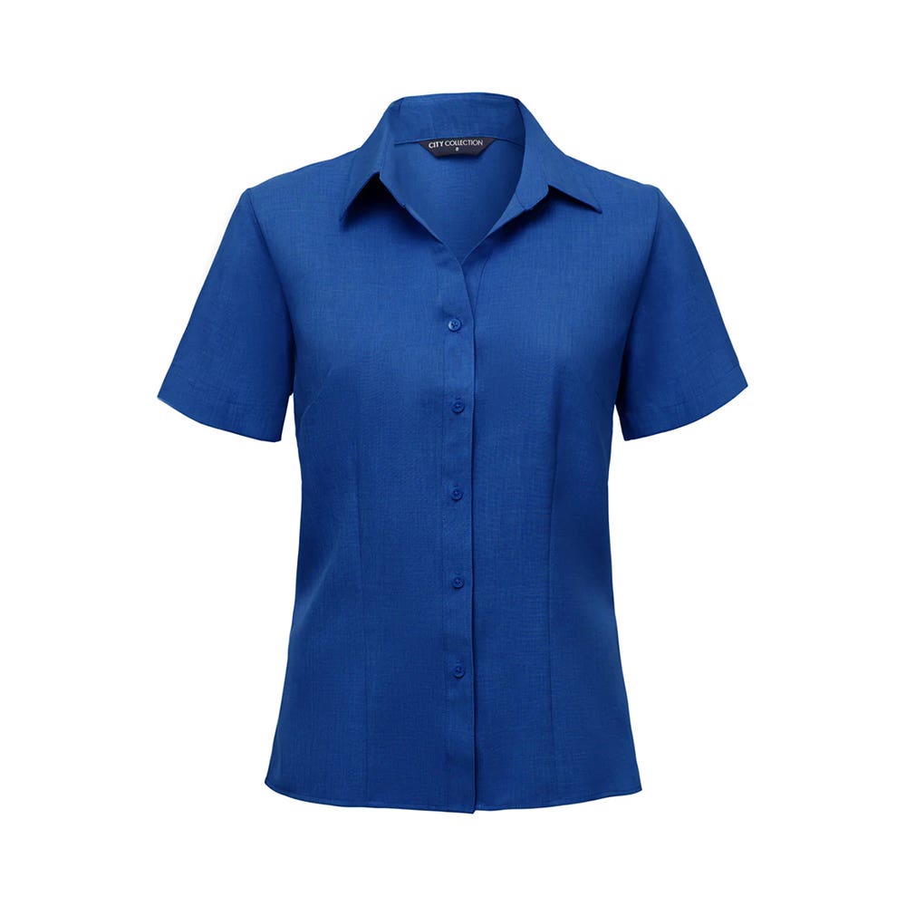 Shirt Womens S/S Polyester Ezylin 2146 Royal 10 40005967 2146-ROY-10