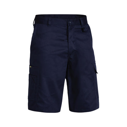 Shorts 82R Navy Cotton Drill 240gsm Utility Vent Bisley_36002506_BSH1999_BPCTR82