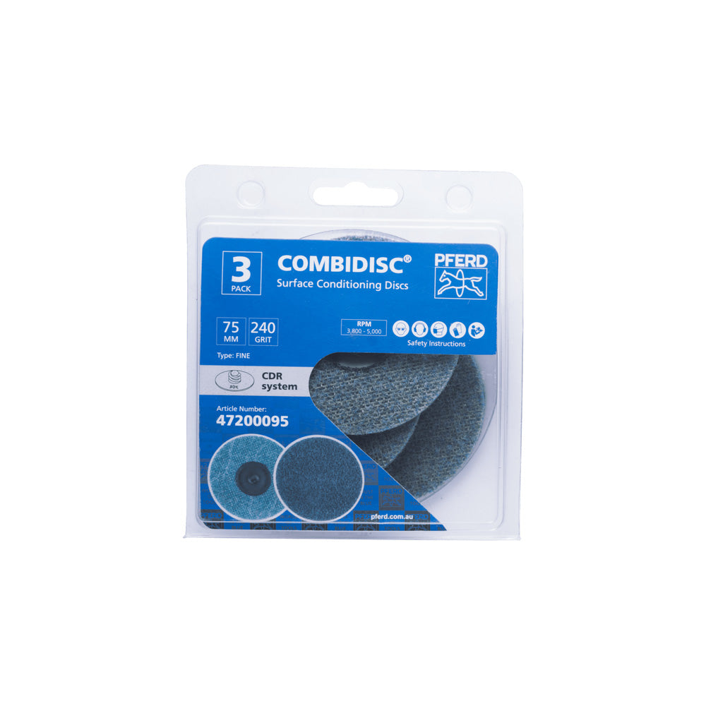 POS COMBIDISC hard non-woven disc CDR 75mm A240F fine grinding/finishing_40108469_47200095