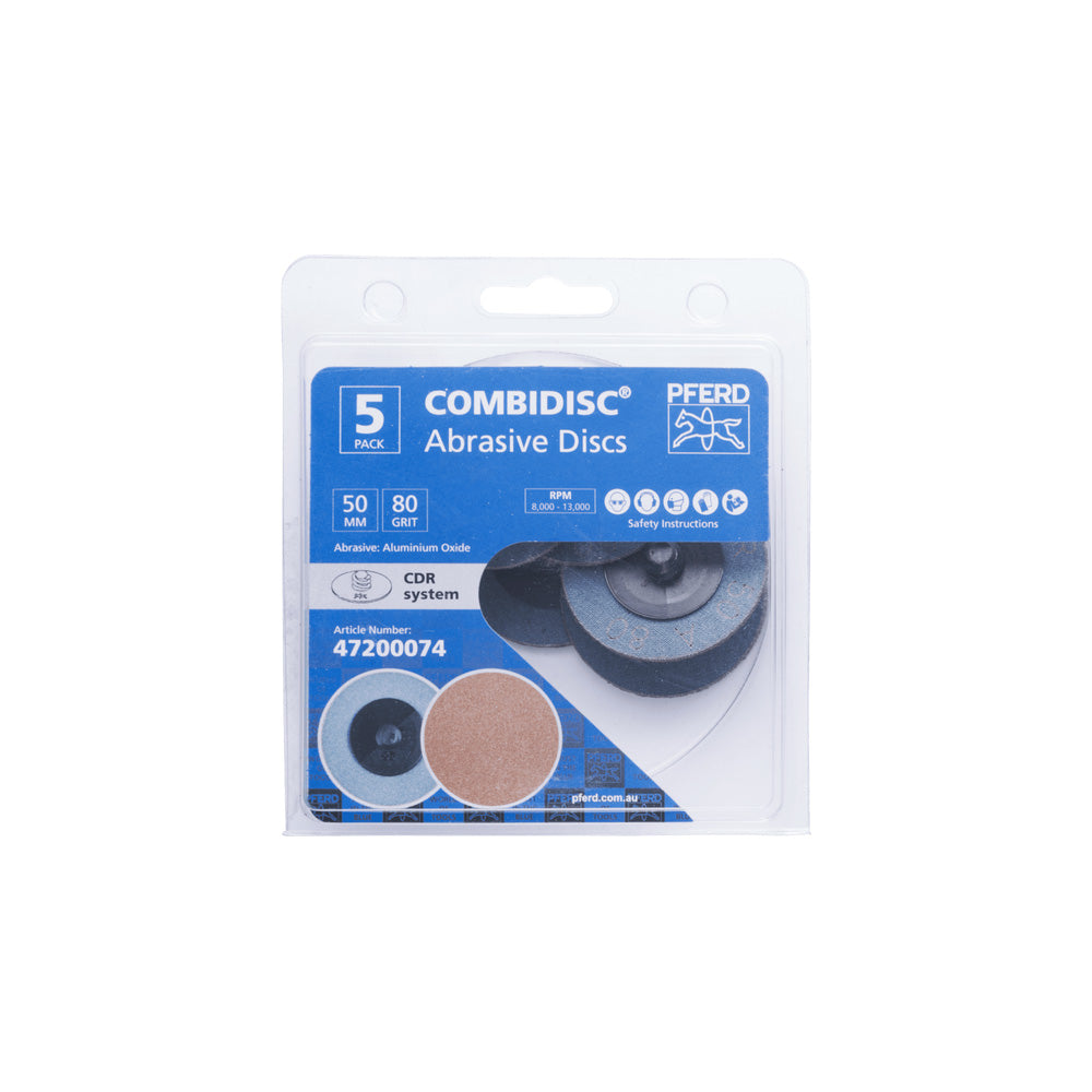POS COMBIDISC aluminium oxide abrasive disc CDR dia. 50 mm A80_40108456_47200074