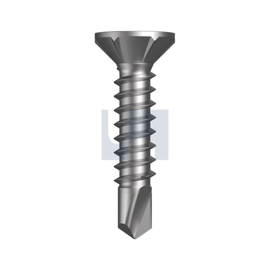 Metal Sds CSK Rib Dover White - Zyp As3566 Ph Drive #8-18 20 - Pk 1000_40098893_TDWMYRP0818020