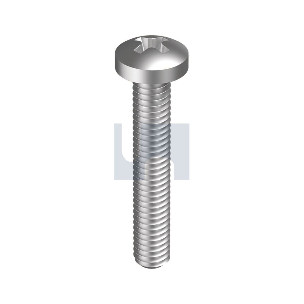 Bsw Metal Thread Pan Phil 304 Stainless Bs450/A2 5/16'' Bsw 3 - Pk 50_40093060_MS04PPW0310300
