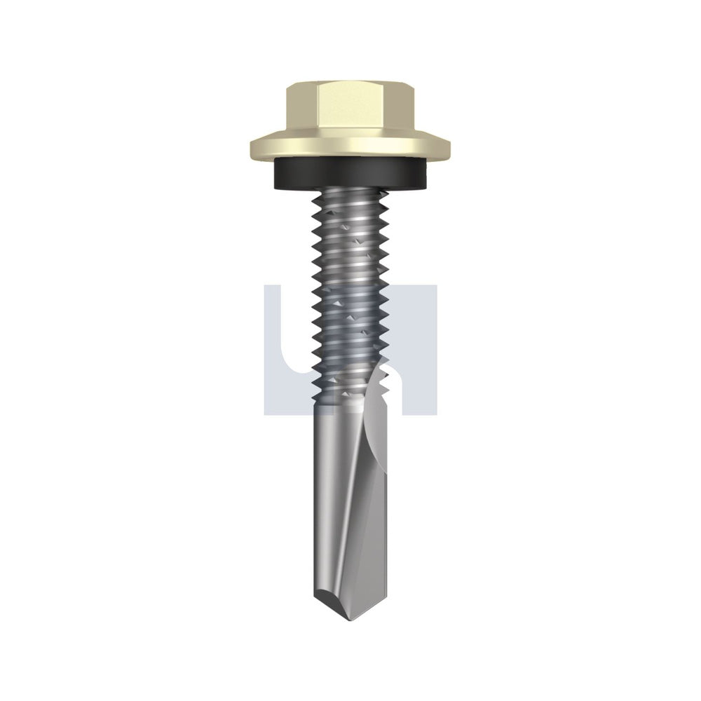 S500 Sds Hex Head + Washer Primrose - Cl4 As3566 #12-24 32 - Pk 1000_40098480_TPR54SH1224032