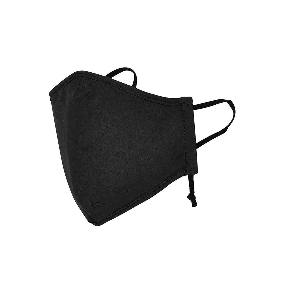 CMK-2 Face Mask - 3 Layer Protection - Black 494047 CMK-2/BLK