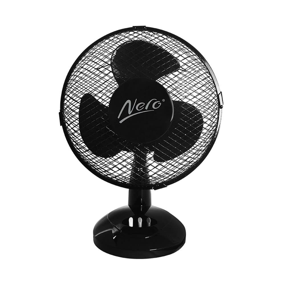 Desk Fan 23cm Black Nero 40044638 7490231