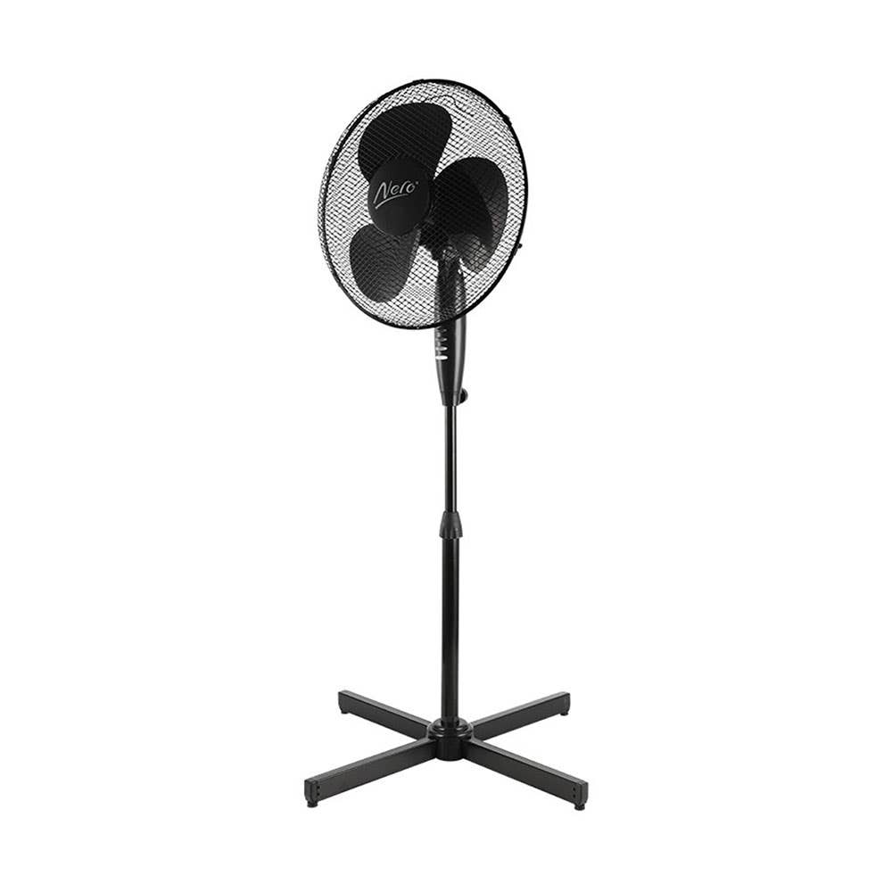 Pedestal Fan Black 40cm Nero_40044640_7490401