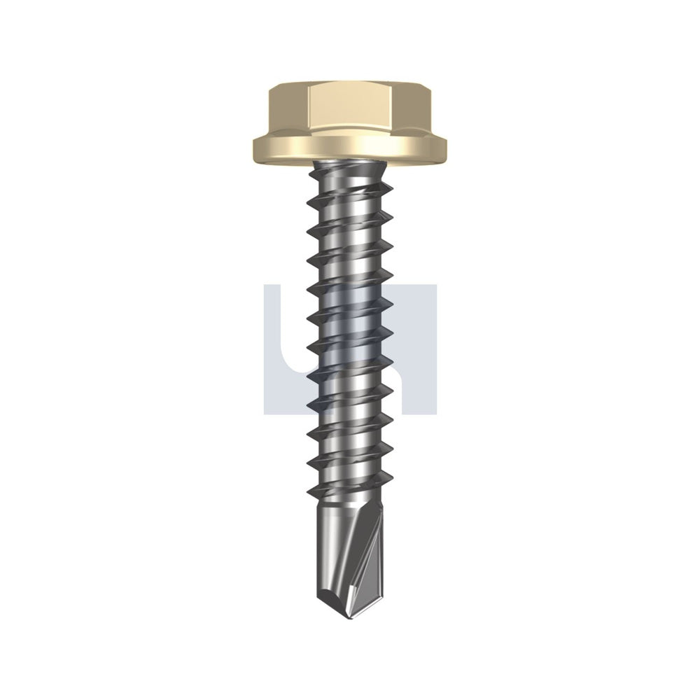Metal Sds Flanged Hex Head Primrose - Cl4 As3566 #10-16 25 - Pk 1000_40095509_TPRM4FH1016025