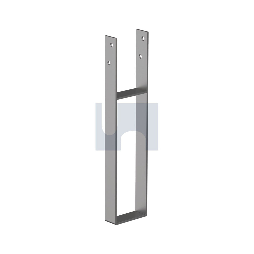 Post Support H/Duty HDG U Shape w/Bar M12 125 X 600 - Pk 5_40099040_GUPGB125600
