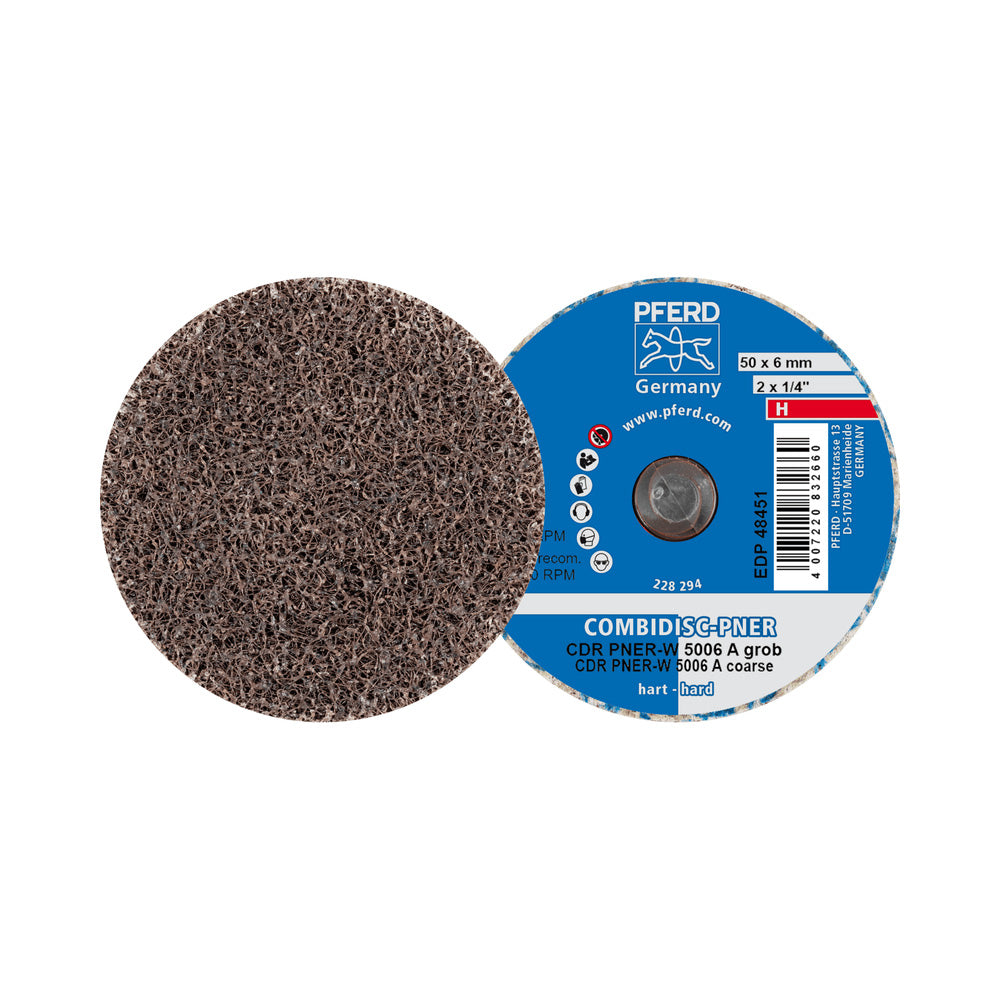 COMBIDISC pressed non-woven disc CDR PNER 50mm hard A coarse for finishing_40108146_42779141