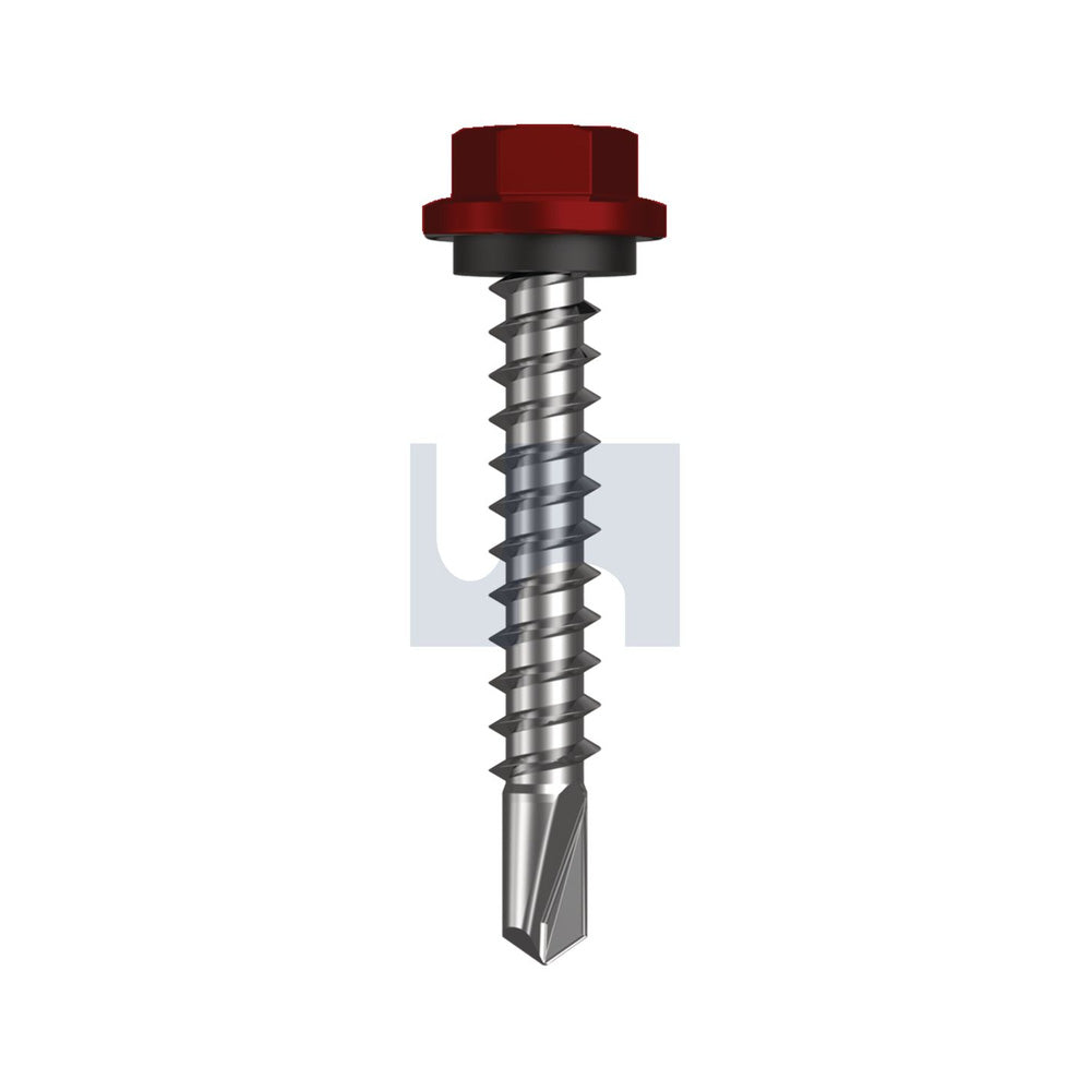 Sds Hex Hd + Wash Manor Red -Cl4 #14-10 42 - Pk 1000_40095219_TMRM4SH1410042