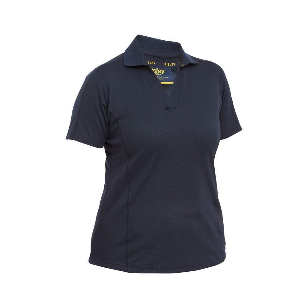 Polo Womens S/S Cotton/Poly 160gsm Navy 10 Bisley_40114386_BKL1202_BPCT10